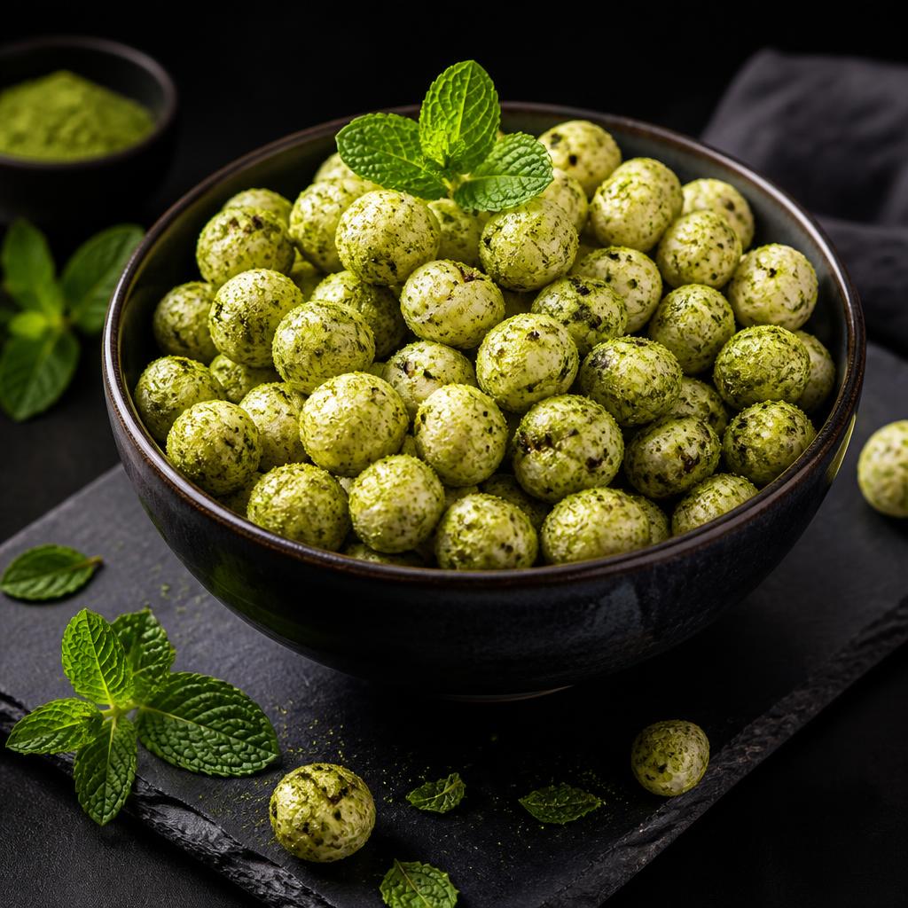 Pudina chatpata mint flavoured roasted makhana